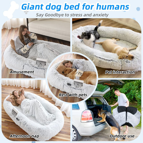 WROS Human Dog Bed – Big Enough for You and Your Dog